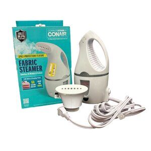Conair Handheld Travel Garment Steamer for Clothes, CompleteSteam 1100W, For Hom